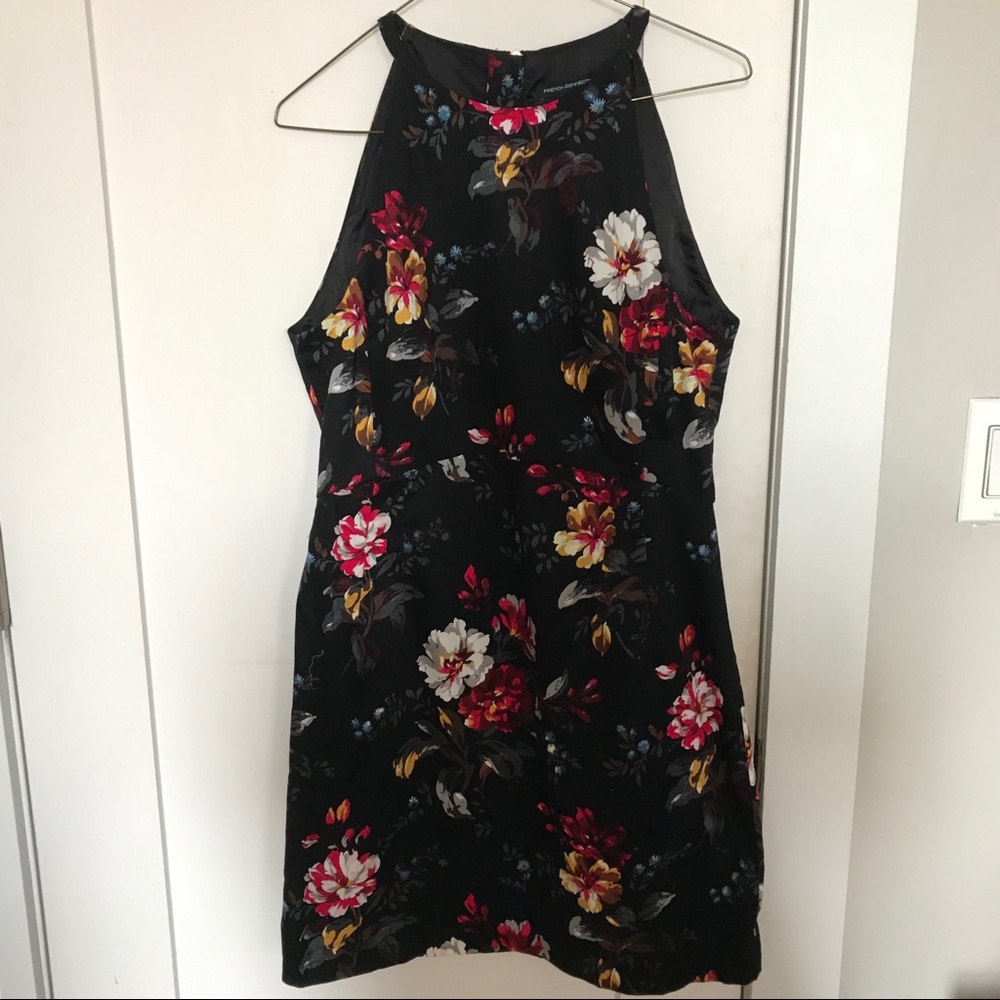 French Connection Dark Floral Dress